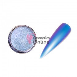 Pigment pentru decor unghii Unicorn Aurora + 1 aplicator NADP011DD